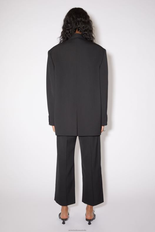 Relaxed fit suit jacket Black Acne Studios R66LJ137 Apparel