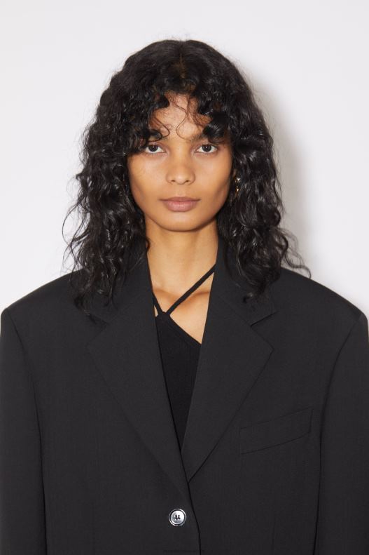 Relaxed fit suit jacket Black Acne Studios R66LJ137 Apparel