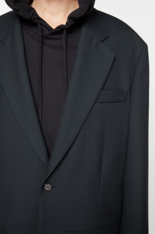 Relaxed fit suit jacket Dark Navy Acne Studios R66LJ1100 Apparel