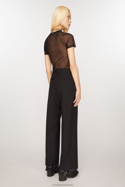 Relaxed tailored trousers Black Acne Studios R66LJ128 Apparel