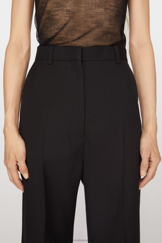 Relaxed tailored trousers Black Acne Studios R66LJ128 Apparel