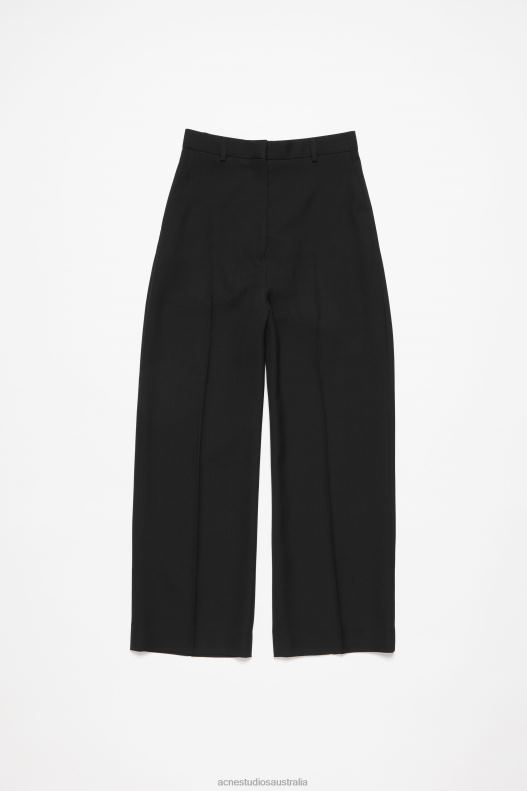 Relaxed tailored trousers Black Acne Studios R66LJ128 Apparel