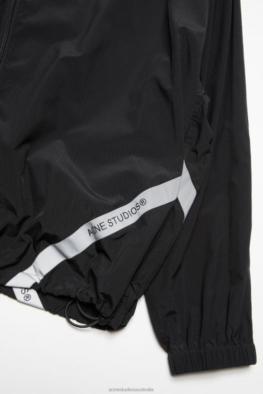 Ripstop jacket Black Acne Studios R66LJ885 Apparel