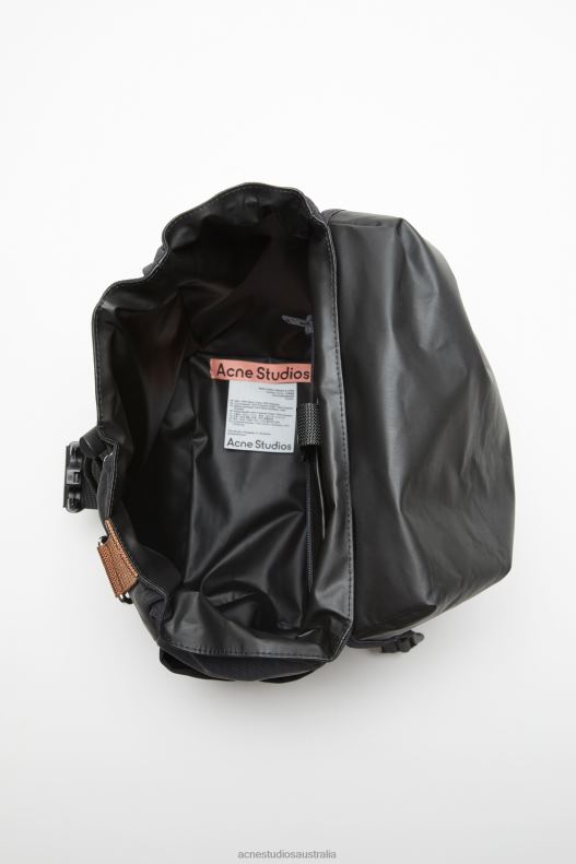 Ripstop nylon backpack Black Acne Studios R66LJ506 Accessories