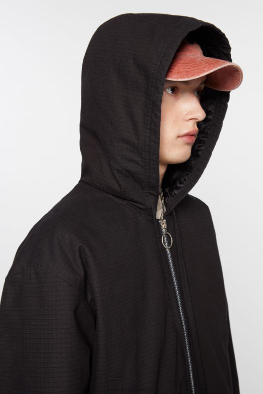 Ripstop padded jacket Black Acne Studios R66LJ894 Apparel