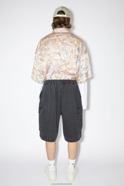 Ripstop shorts Black Acne Studios R66LJ1079 Apparel