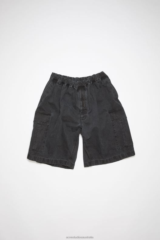 Ripstop shorts Black Acne Studios R66LJ1079 Apparel