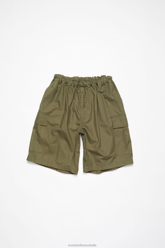 Ripstop shorts Olive Green Acne Studios R66LJ1069 Apparel