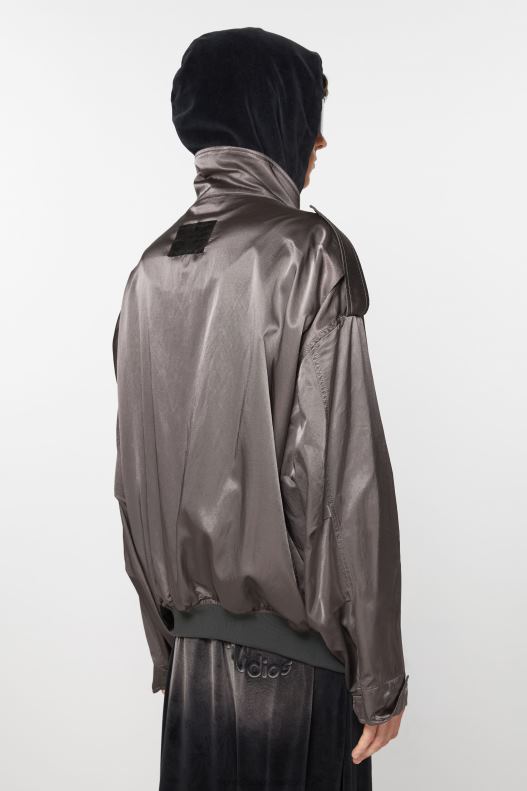 Satin jacket Mid Grey Acne Studios R66LJ895 Apparel