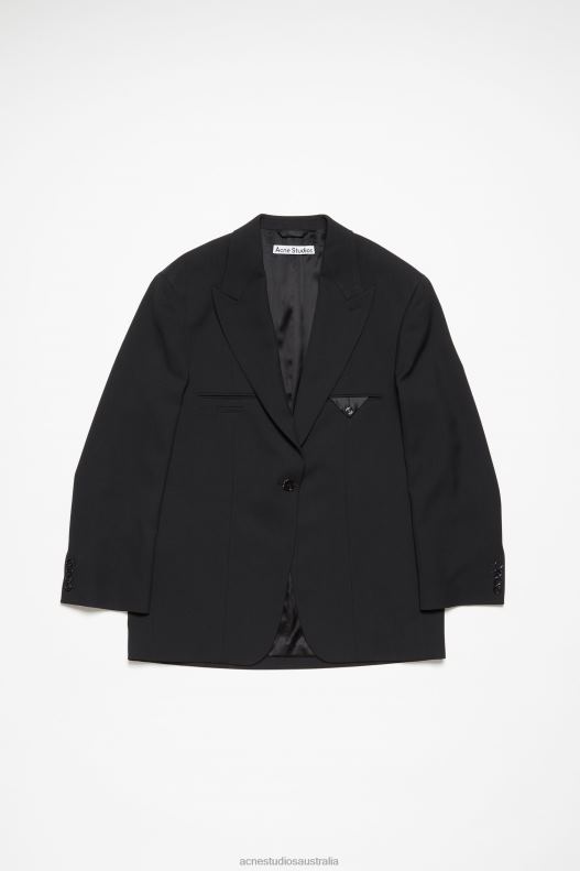 Single-breasted jacket Black Acne Studios R66LJ124 Apparel