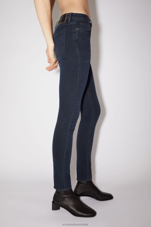 Skinny fit jeans - Climb Blue/Black Acne Studios R66LJ245 Apparel