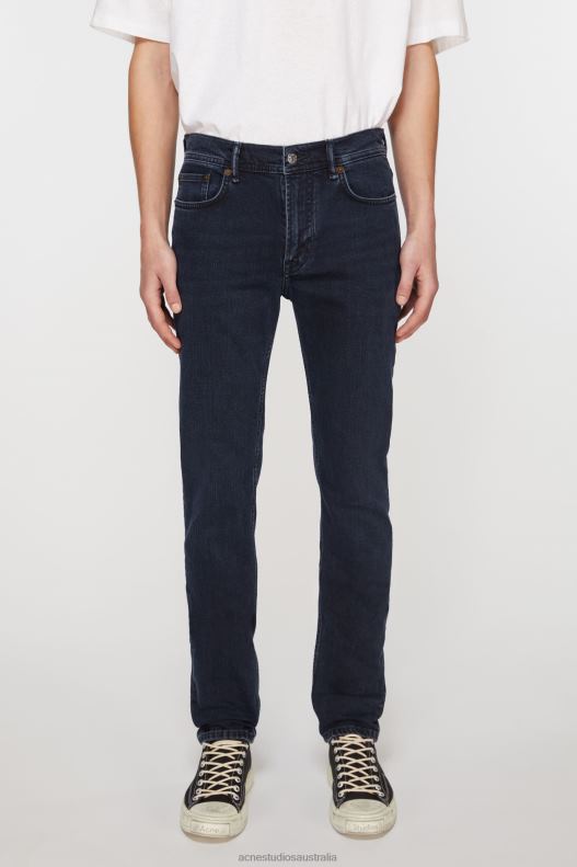 Skinny fit jeans - North Blue/Black Acne Studios R66LJ1202 Apparel