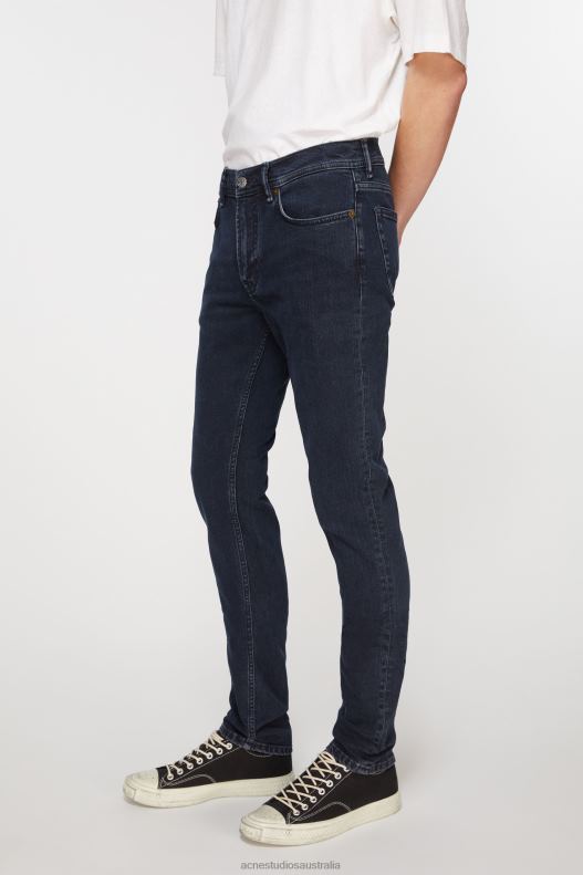 Skinny fit jeans - North Blue/Black Acne Studios R66LJ1202 Apparel