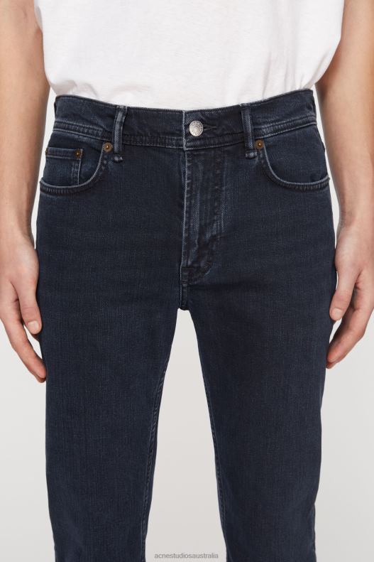 Skinny fit jeans - North Blue/Black Acne Studios R66LJ1202 Apparel