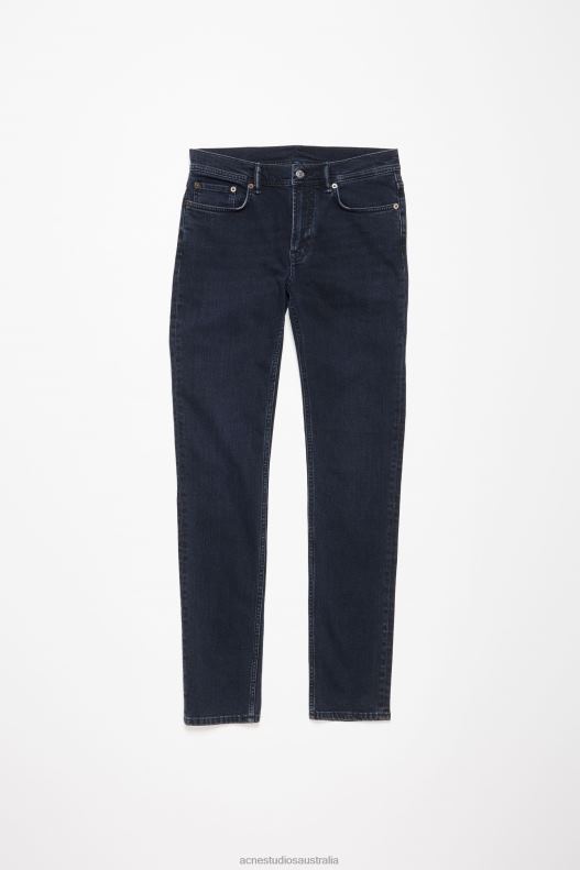 Skinny fit jeans - North Blue/Black Acne Studios R66LJ1202 Apparel