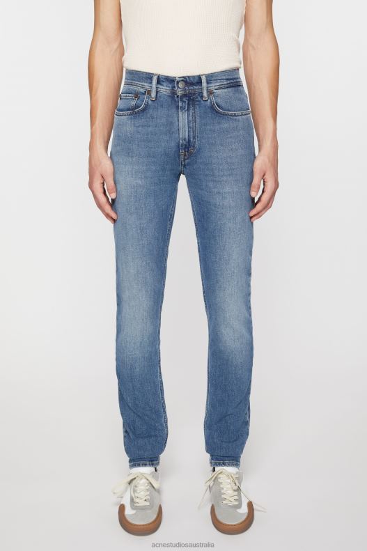 Skinny fit jeans - North Mid Blue Acne Studios R66LJ1160 Apparel