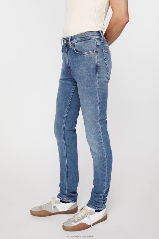 Skinny fit jeans - North Mid Blue Acne Studios R66LJ1160 Apparel