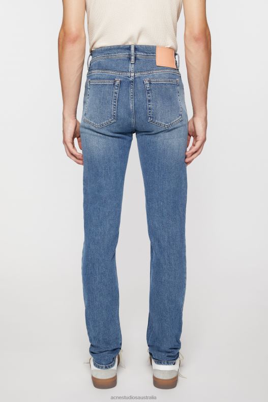 Skinny fit jeans - North Mid Blue Acne Studios R66LJ1160 Apparel