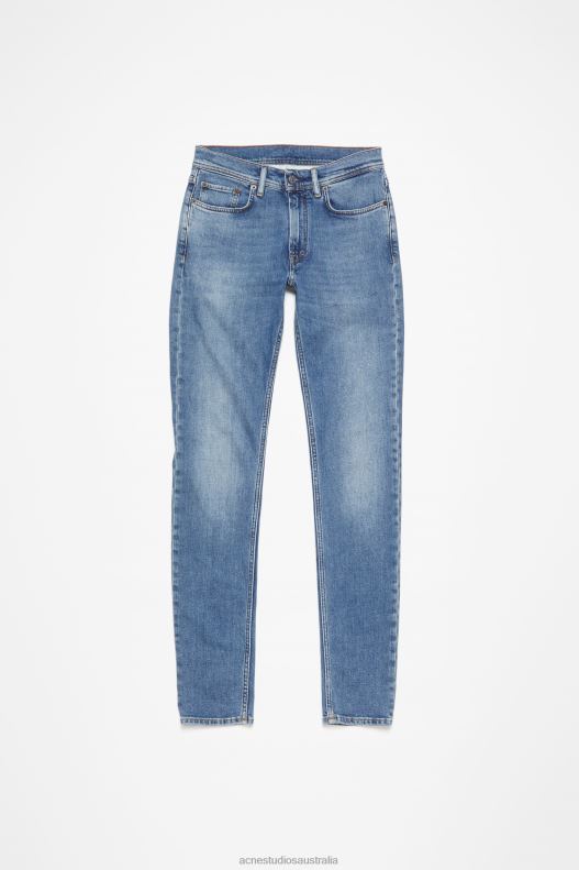 Skinny fit jeans - North Mid Blue Acne Studios R66LJ1160 Apparel