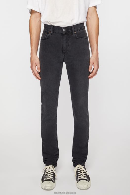 Skinny fit jeans - North Used Black Acne Studios R66LJ1199 Apparel