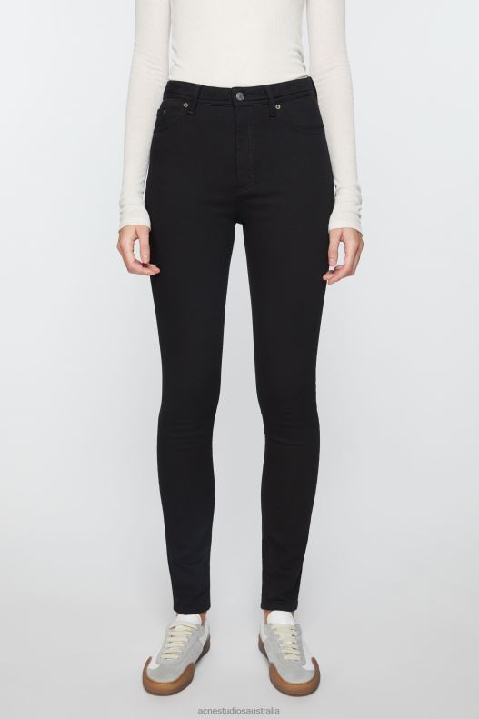 Skinny fit jeans - Peg Black Acne Studios R66LJ244 Apparel