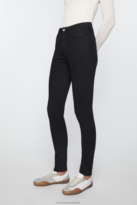 Skinny fit jeans - Peg Black Acne Studios R66LJ244 Apparel