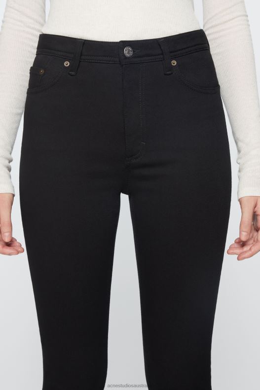 Skinny fit jeans - Peg Black Acne Studios R66LJ244 Apparel