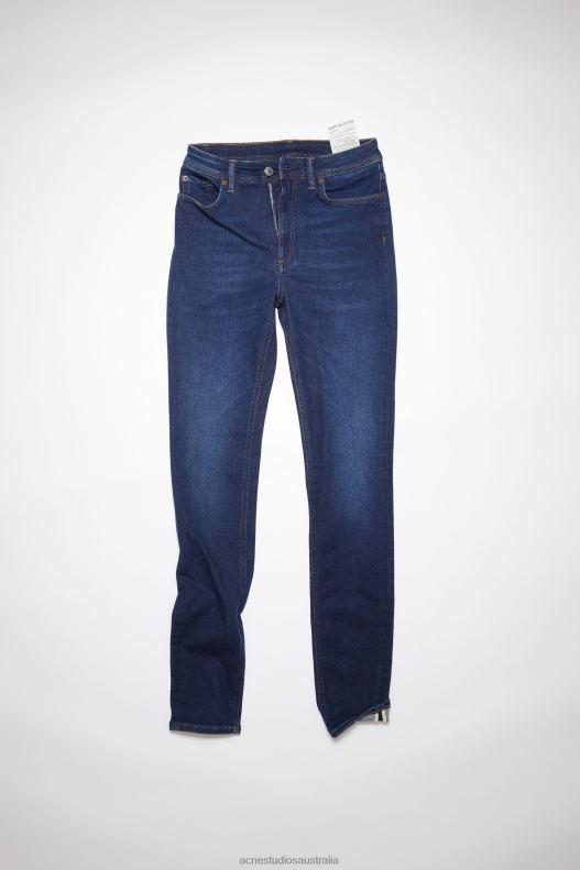 Skinny fit jeans - Peg Dark Blue Acne Studios R66LJ246 Apparel