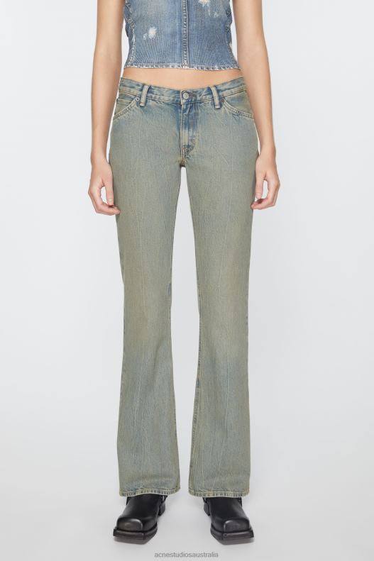 Slim fit jeans - 2005 Blue/Beige Acne Studios R66LJ222 Apparel