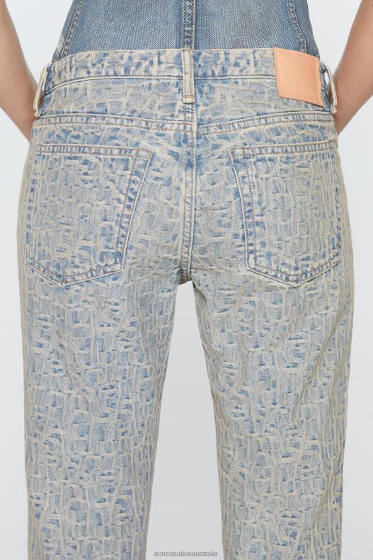 Slim fit jeans - 2005 Blue/Beige Acne Studios R66LJ226 Apparel