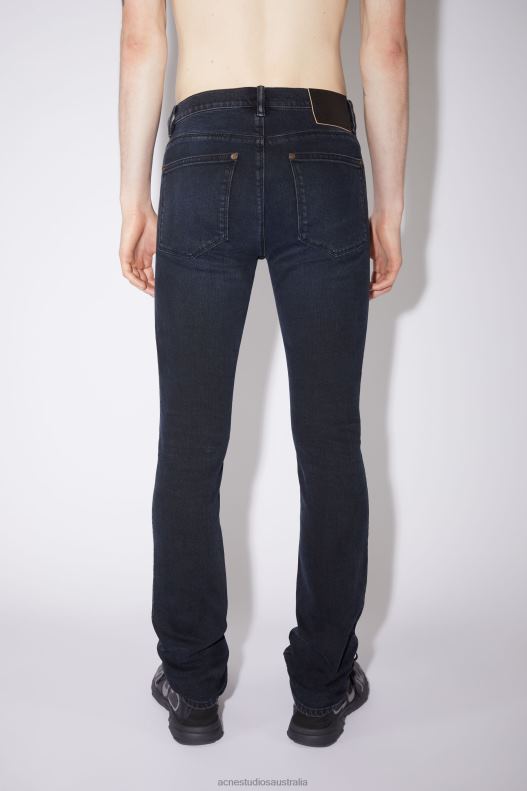 Slim fit jeans - Max Blue/Black Acne Studios R66LJ1211 Apparel