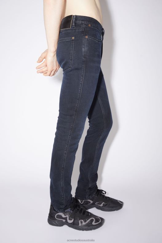 Slim fit jeans - Max Blue/Black Acne Studios R66LJ1211 Apparel