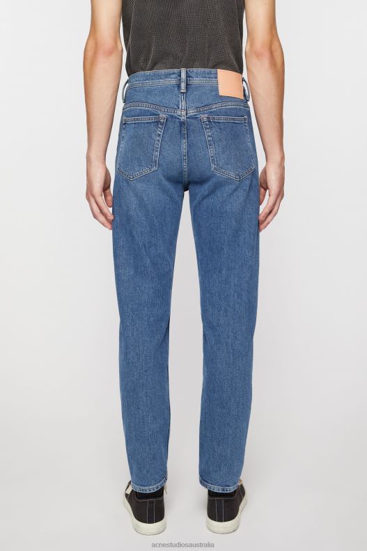 Slim fit jeans - River Mid Blue Acne Studios R66LJ1163 Apparel