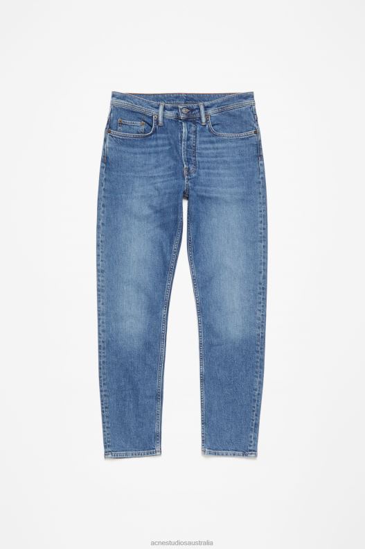 Slim fit jeans - River Mid Blue Acne Studios R66LJ1163 Apparel