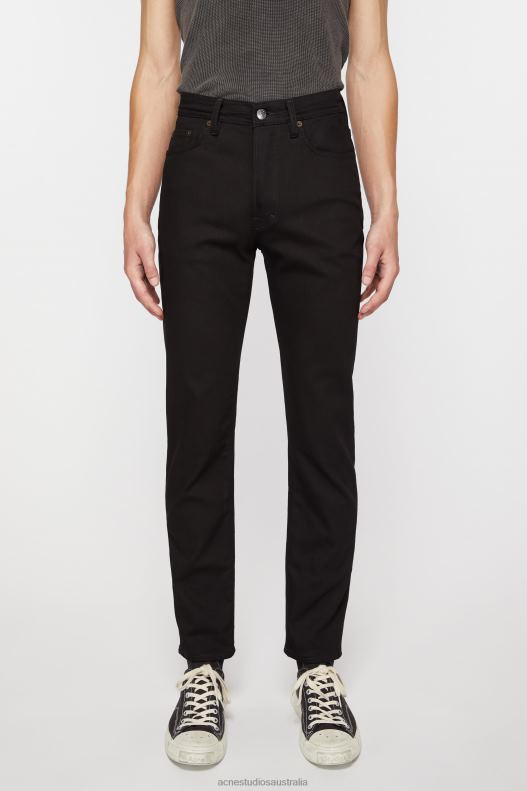 Slim fit jeans - River Stay Black Acne Studios R66LJ1162 Apparel