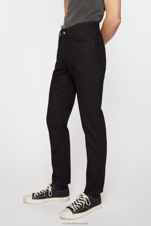 Slim fit jeans - River Stay Black Acne Studios R66LJ1162 Apparel