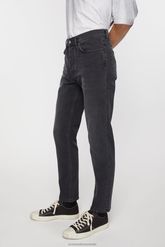 Slim fit jeans - River Used Black Acne Studios R66LJ1159 Apparel