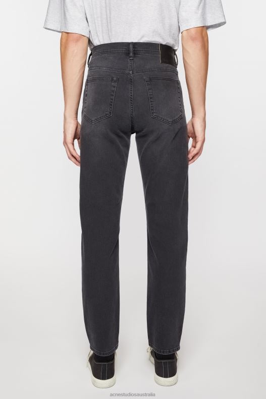 Slim fit jeans - River Used Black Acne Studios R66LJ1159 Apparel