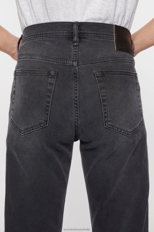 Slim fit jeans - River Used Black Acne Studios R66LJ1159 Apparel