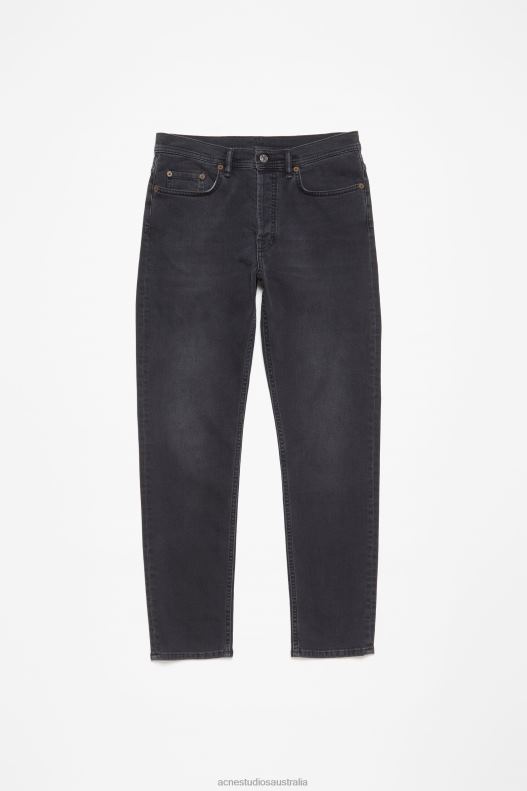 Slim fit jeans - River Used Black Acne Studios R66LJ1159 Apparel