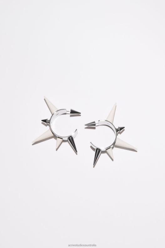 Spike earrings Silver Acne Studios R66LJ686 Accessories