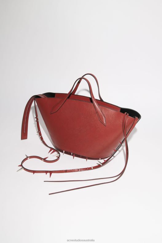 Spike shoulder bag Red Acne Studios R66LJ756 Accessories