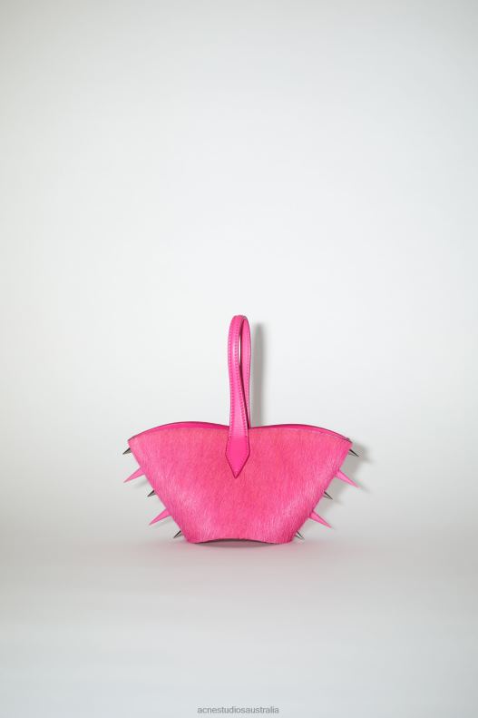 Spike top handle bag Fuchsia Pink Acne Studios R66LJ711 Accessories