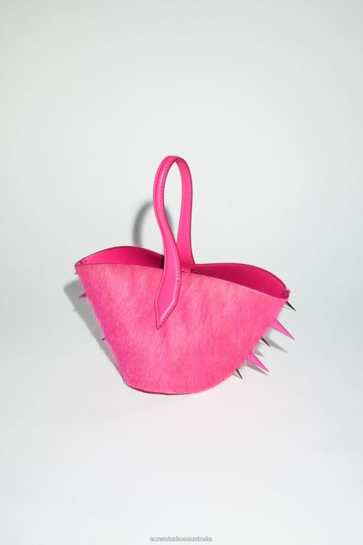 Spike top handle bag Fuchsia Pink Acne Studios R66LJ711 Accessories