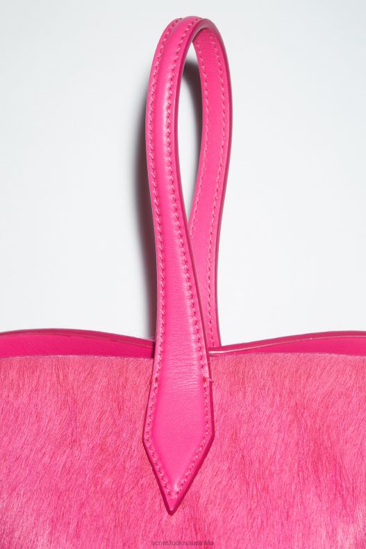 Spike top handle bag Fuchsia Pink Acne Studios R66LJ711 Accessories