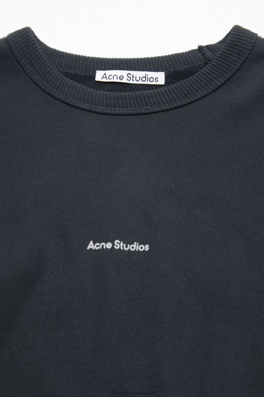 Stamp logo sweatshirt Black Acne Studios R66LJ149 Apparel