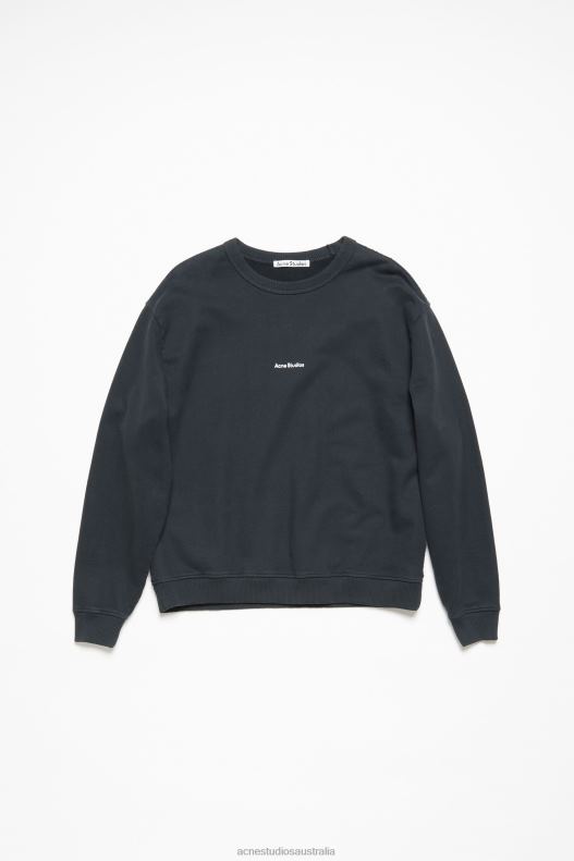 Stamp logo sweatshirt Black Acne Studios R66LJ149 Apparel