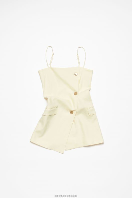 Strap suit top Soft Yellow Acne Studios R66LJ174 Apparel