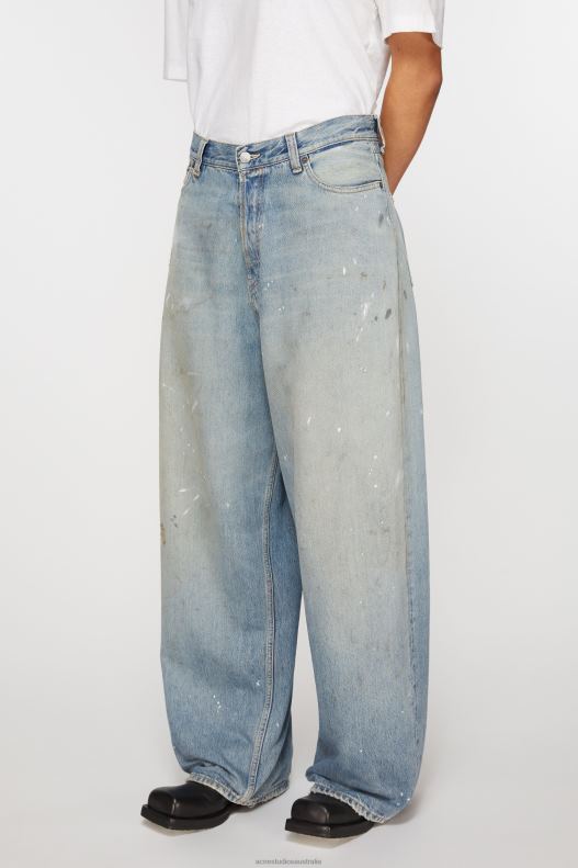 Super baggy fit jeans - 2023F Anthracite Grey Acne Studios R66LJ220 Apparel