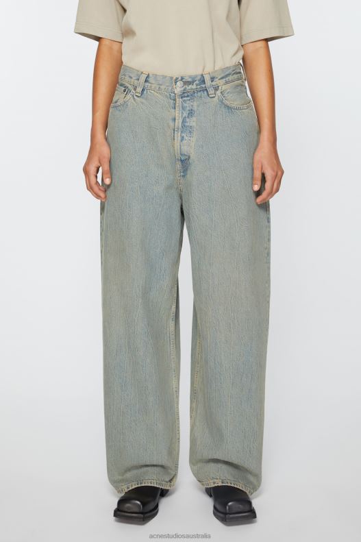 Super baggy fit jeans - 2023F Blue/Beige Acne Studios R66LJ440 Apparel